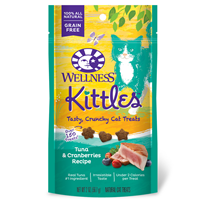 Wellnesss Kittles Tuna & Cranberries Cat Treat 2 oz. I006158
