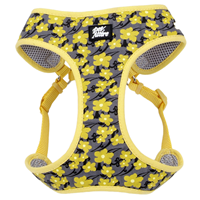 Coastal Ribbon Designer Wrap Adjustable Dog Harness Yellow Buttercup I006232b