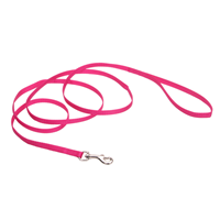 Coastal Traditional Single-Ply Dog Leash 3/8" x 6&lsquo; Pink Flamingo  I006233