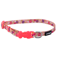 Coastal Li&lsquo;l Pals Adjustable Dog Collar Multicolored Daisies  I006612