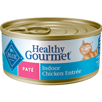 Blue Buffalo Healthy Gourmet Pate Indoor Chicken Entree for Cats 5.5 oz. I006758