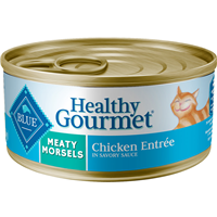 Blue Buffalo Healthy Gourmet Meaty Morsels Chicken Entree for Cats 5.5 oz. I006759