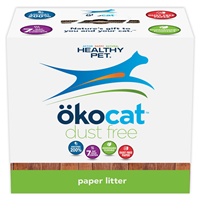 Okocat Natural Paper Dust Free Cat Litter  I008404b