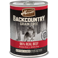 Merrick Backcountry Grain Free 96% Real Beef 12.7oz I008412