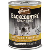 Merrick Backcountry Grain Free Hearty Chicken Thigh Stew 12.7oz I008413