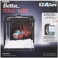 Marina Betta Special Edition EZ Care LED Aquarium Black I009100