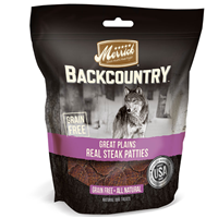 Merrick® Backcounty™ Great Plains Real Steak Patties 4 oz. I009119