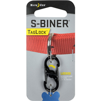 Nite Ize S-Biner TagLock Black I009153