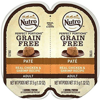 Nutro Perfect Portions Chicken & Shrimp Cat Food Pate Tray 2.65 oz. I009784