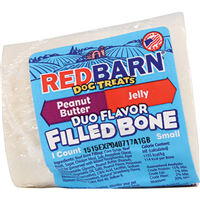 Redbarn® Peanut Butter & Jelly Duo Flavor Filled Bone  I009815b