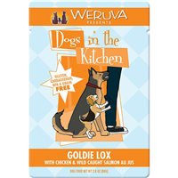 Weruva Dogs in the Kitchen Goldie Lox with Chicken & Wild Caught Salmon Au Jus 2.8 oz.  I010077