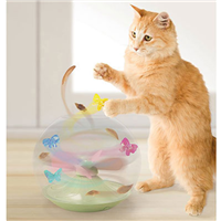Petlinks® Flitter Fly™ Electronic Whirl & Catch Wind Toy I010384