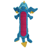 GoDog Skinny Dragon with Chew Guard Blue I010466e