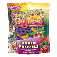 FM Browns Tropical Carnival Baked Pretzels Small Animal Treats I010750