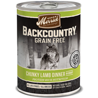 Merrick Backcountry Grain Free Chunky Lamb Dinner in Gravy 12.7oz I011252