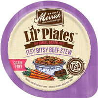 Merrick Lil’ Plates Grain Free Itsy Bitsy Beef Stew 3.5oz I011292