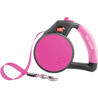 Wigzi Small Pink Gel Leash Retractable I011482e