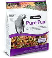 Zupreem Pure Fun™ Parrot/Conure Bird Food 2lbs I012132