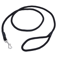 Coastal Rope Leash Black 6&lsquo;  I012200