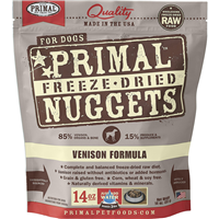 Primal Raw Freeze Dried Canine Venison Formula I012796b
