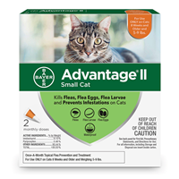 Advantage flea drops for Cats 1186e