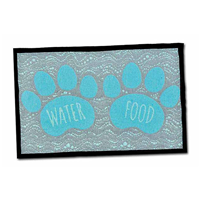 Loving Pets Bella Fashion Mat Food and Water  I013900