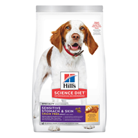Hill’s Science Diet Adult Sensitive Stomach & Skin Grain Free Dog Food 24 lbs I014066