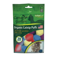 Multipet Catnip Garden Organic Catnip Puffs 20 ct I014105