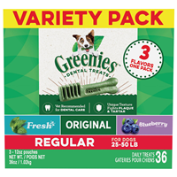 Greenies Regular Variety Pk. 36 oz. I014261