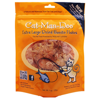 Cat-Man-Doo Extra Large Dried Bonito Flakes 1 oz I014460