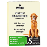 Natural Chemistry Natural Flea & Tick Topical Lg. Dog 50 lbs+ 5 Pk I014541