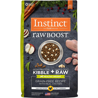 Instinct Raw Boost Grain-Free Recipe with Real Chicken for Healthy Weight 20 lbs. I014815