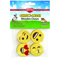 Kaytee Chew-Moji Wooden Chews 4 pack I014856