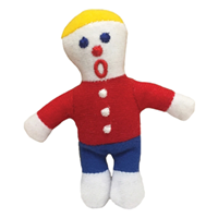 Multipet Mr. Bill Cat Toy 4 in I014873