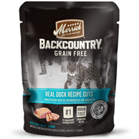 Merrick Backcountry Grain Free Real Duck Recipe Cuts for Cats 3oz I014926