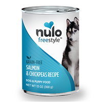 Nulo Puppy & Adult Grain Free Salmon & Chickpeas Recipe 13 oz. Can I015060