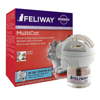 Feliway MultiCat Diffuser 30 Day Starter Kit I015203