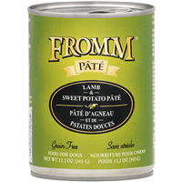 Fromm Pate Grain-Free Lamb & Sweet Potato Dog Food Can 12.2 oz. I015450