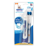 Nylabone Advanced Oral Care Triple-Action Dog Dental Kit  I015526