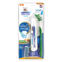 Nylabone Advanced Oral Care Natural Dog Dental Kit  I015527