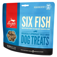 Orijen Freeze Dried Six Fish Cat Treats 1.25 oz  I015537
