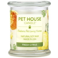 One Fur All Pet House Candle Jar Fresh Citrus 8.5 oz. I015542
