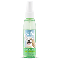 Tropiclean Fresh Breath Vanilla Mint Oral Care Spray 4 oz. I015593