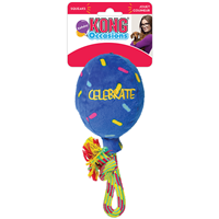 KONG Occassions Blue Birthday Balloon Dog Toy I015676b