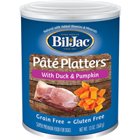 Bil-Jac Pâté Platters with Duck & Pumpkin 13 oz. I015768