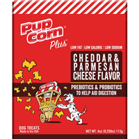 Triumph Pupcorn Plus Parmesan & Cheddar Dog Treats 4 oz. I015775