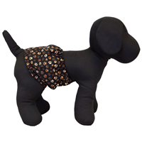 Sam&lsquo;s Dog Hut Paw Print Male Doggie Wraps I016021b