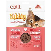 Catit Nibbly Cat Treats Salmon Formula 3.2 oz. I016425
