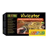 Exo Terra Vivicator Remote Controlled Vibrating Feeding Dish  I016426