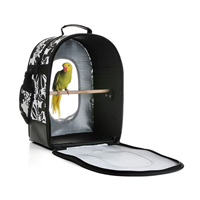 A&E Cage Company The Voyager Soft Sided Travel Carrier Black Small 14.5" x 10.5" x 7"